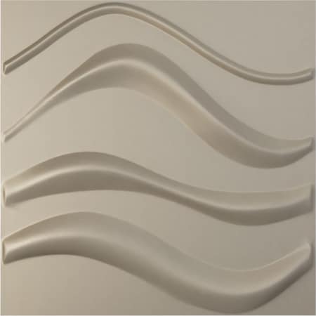 Ekena Millwork 19 5/8in. W x 19 5/8in. H Wave EnduraWall Decorative 3D Wall Panel Covers 2.67 Sq. Ft. WP20X20WVCSV